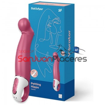 Vibrador SATISFYER  Petting Hippo | Somos el Sexshop de San Juan