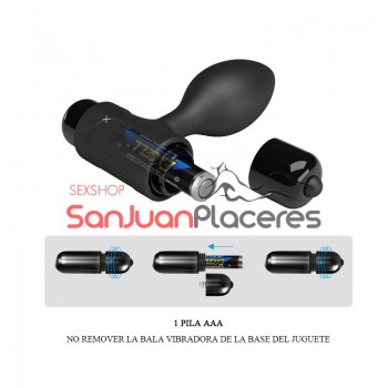 Plug anal Con Vibro | Sex Shop San Juan Placeres