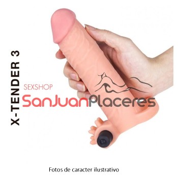 Funda Peneana X-Tender 3 | Sexshop San Juan Placeres