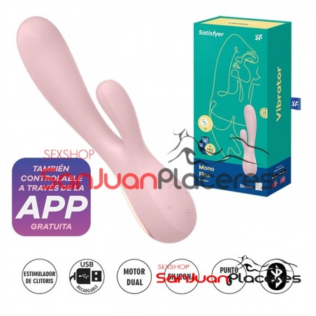 Mono Flex Mauve Vibrador App Bluetooth  | Sanjuanplaceres