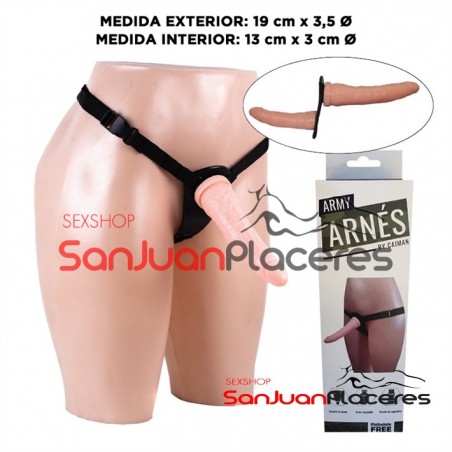 ARnes Doble Bananin| Cinturonga doble | Sanjuanplaceres Sexshop