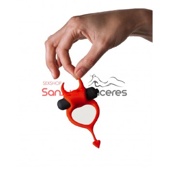 Anillo Vibrador Devil Red | Sexshop San Juan Placeres