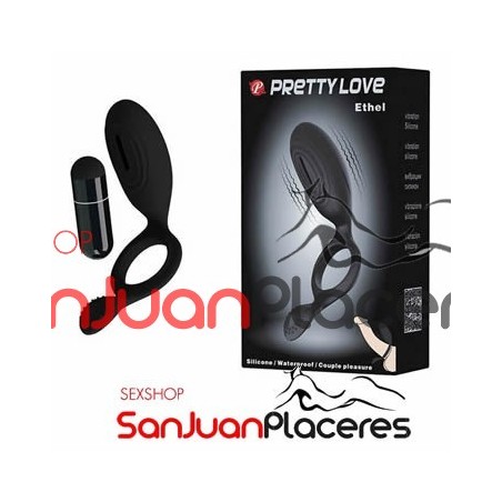 Anillo Vibrador Pretty Love Ethel | Sexshop San Juan