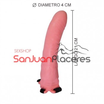 Protesis pellizcable 20*4 cm. |Juguetes para adultos