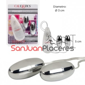 CalExotics Pocket  Estimulador Doble | Sanjuanplaceres