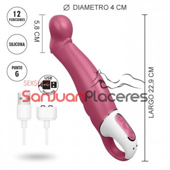 Vibrador SATISFYER  Petting Hippo | Somos el Sexshop de San Juan