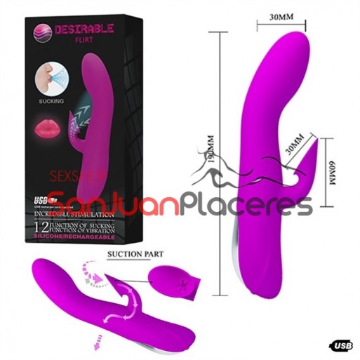 Vibrador con Succión | Estimuladores Femeninos | Sanjuanplaceres