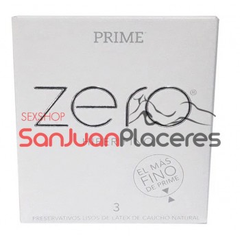 Preservativos Prime Zero| Sexshop San juan Placeres