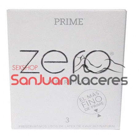 Preservativos Prime Zero| Sexshop San juan Placeres