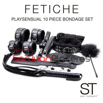 Kit bondage de 10 piezas | Sanjuanplaceres Sexshop