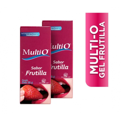 Multi O Sabor Frutilla | Lubricantes íntimos | Sanjuanplaceres