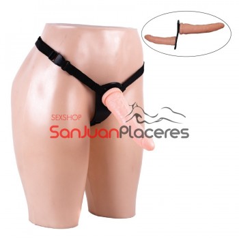 Arnes Doble con Vibracion| Cinturonga doble | Sanjuanplaceres Sexshop