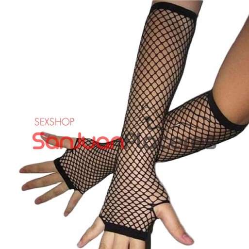 Guantes de Red Largos | Sexshop San Juan