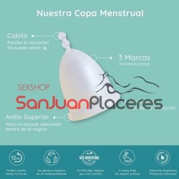 Copa Menstrual Real Cup  | Sex Shop San Juan