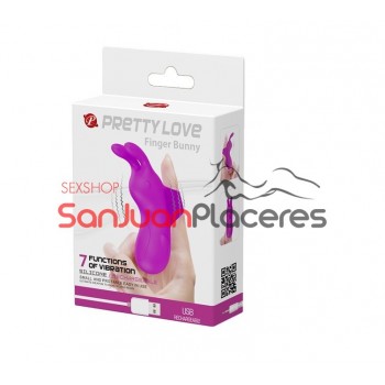 Finger Bunny vibrador para dedos | Sanjuanplaceres Sexshop