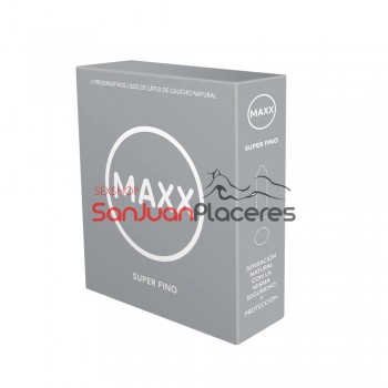 Preservativos Maxx Super Finos | Sanjuanplacers Sexshop