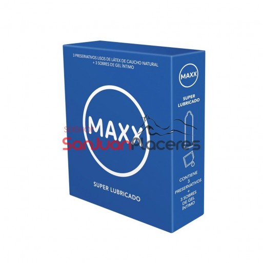 Preservativos Maxx Super Lubricados | Sanjuanplaceres
