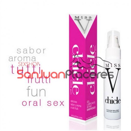 Miss V Chicle | Lubricantes Saborizados | Sanjuanplaceres