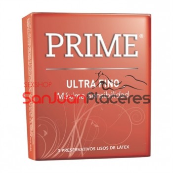 Preservativos Prime Ultra Finos | Sexshop San juan Placeres