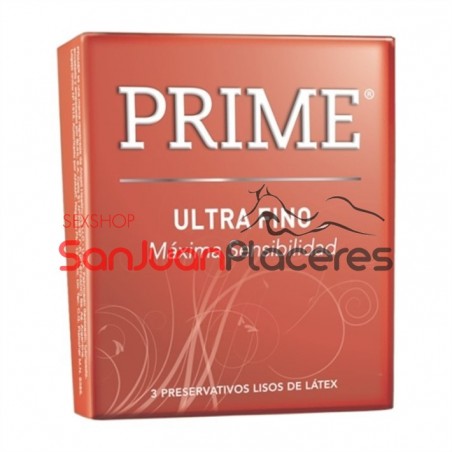 Preservativos Prime Ultra Finos | Sexshop San juan Placeres