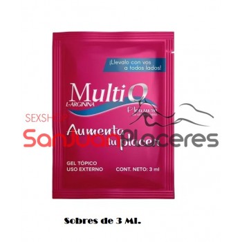 Multi O Gel intimo | Lubricantes íntimos | Sanjuanplaceres