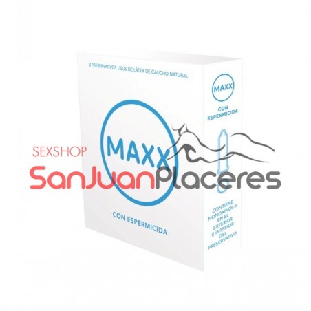 Preservativos Maxx Espermicida | Sanjuanplaceres