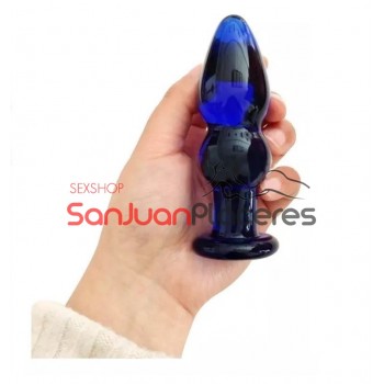 Plug anal de Vidrio  | Sanjuanplaceres Sexshop