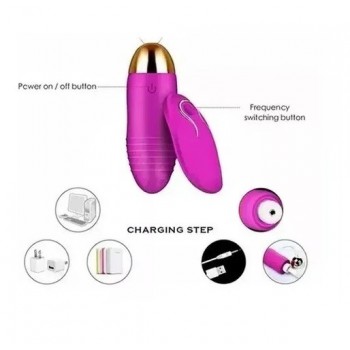 Huevo Vibrador Carga Usb | Sanjuanplaceres Sexshop