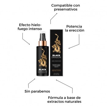 Crema intensificante Black Dragon | Estimuladores Masculinos | Sexshop