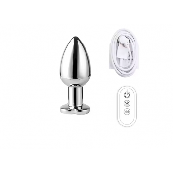 Plug Vibrador con Led y Control Remoto | Sanjuanplaceres