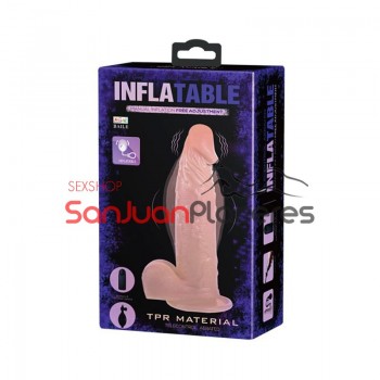 Dildo Inflable C/Sopapa | Consoladores & Vibradores | Sexshop